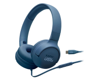 Słuchawka JBL Tune 520C USB-C niebieskie JBLT520CBLU